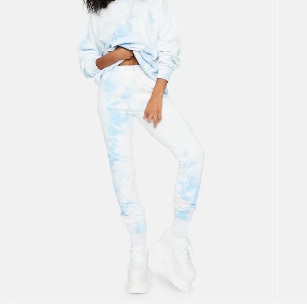 Frankies Bikinis Tie-dye Sweatpants (XS)